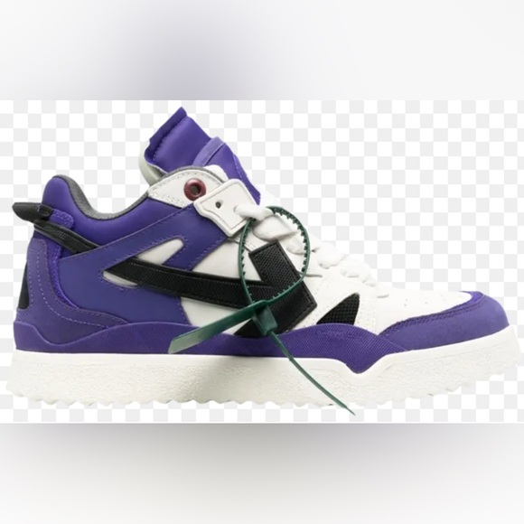 OFF-WHITE Sponge Mid-Top Sneakers - Picture 1 of 8